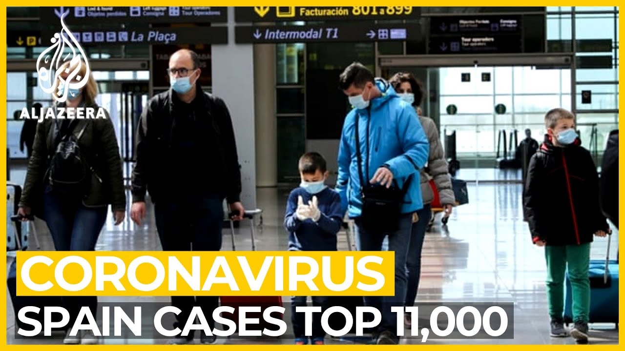 Spain coronavirus cases top 11,000