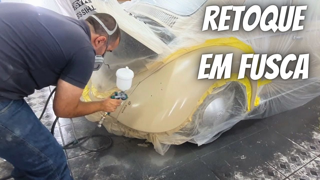 Como RETOCAR uma TINTA PU usando VERNIZ