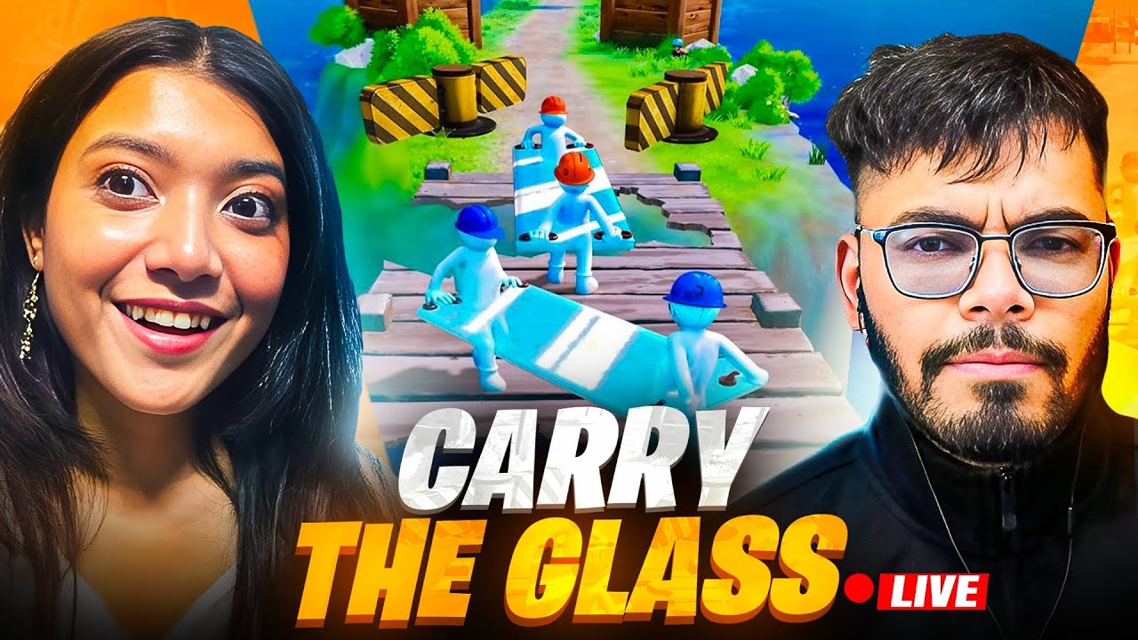 If I Lose I Call Eat Raw Egg! - Carry The Glass - Casetoo is Live @madhujagaming