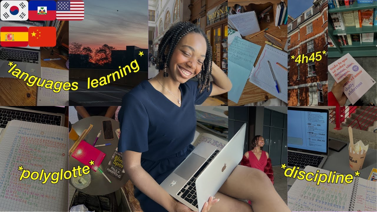 Je me l&egrave;ve &agrave; 4h45 pour apprendre des langues