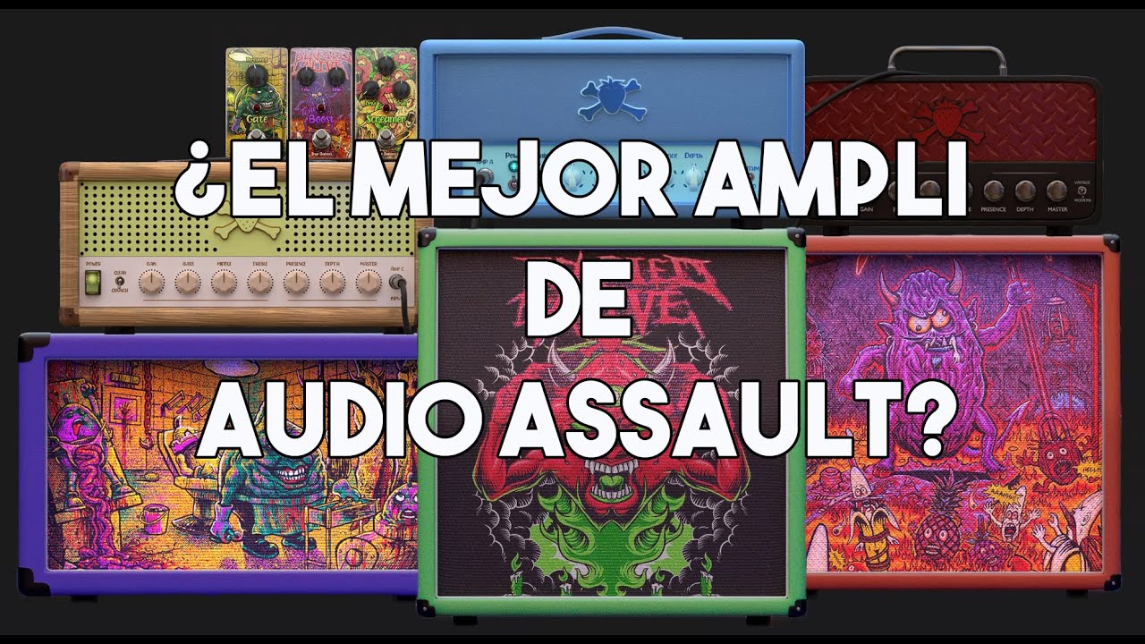 Audio Assault Berry Amp - Test & review en español