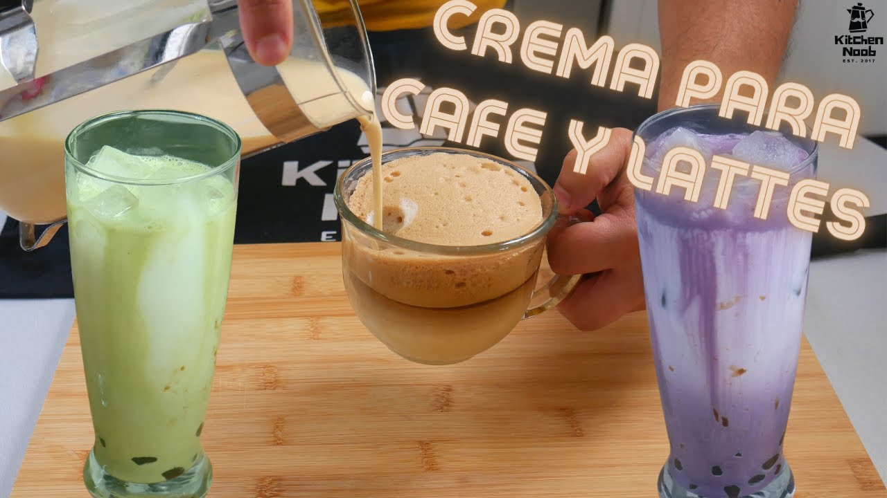 Como hacer leche cremosa para caf&eacute;