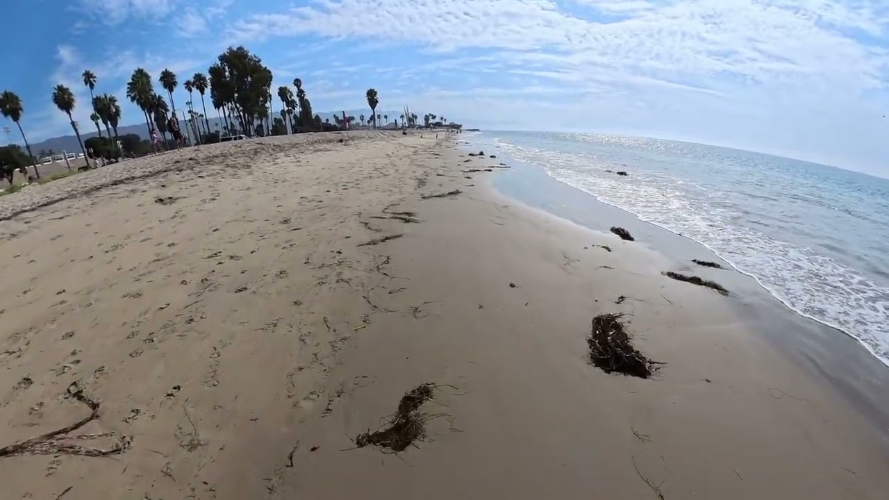 A 4K Immersive Walk from My Apartment Through Santa Barbara | Beach, State Street & Courthouse