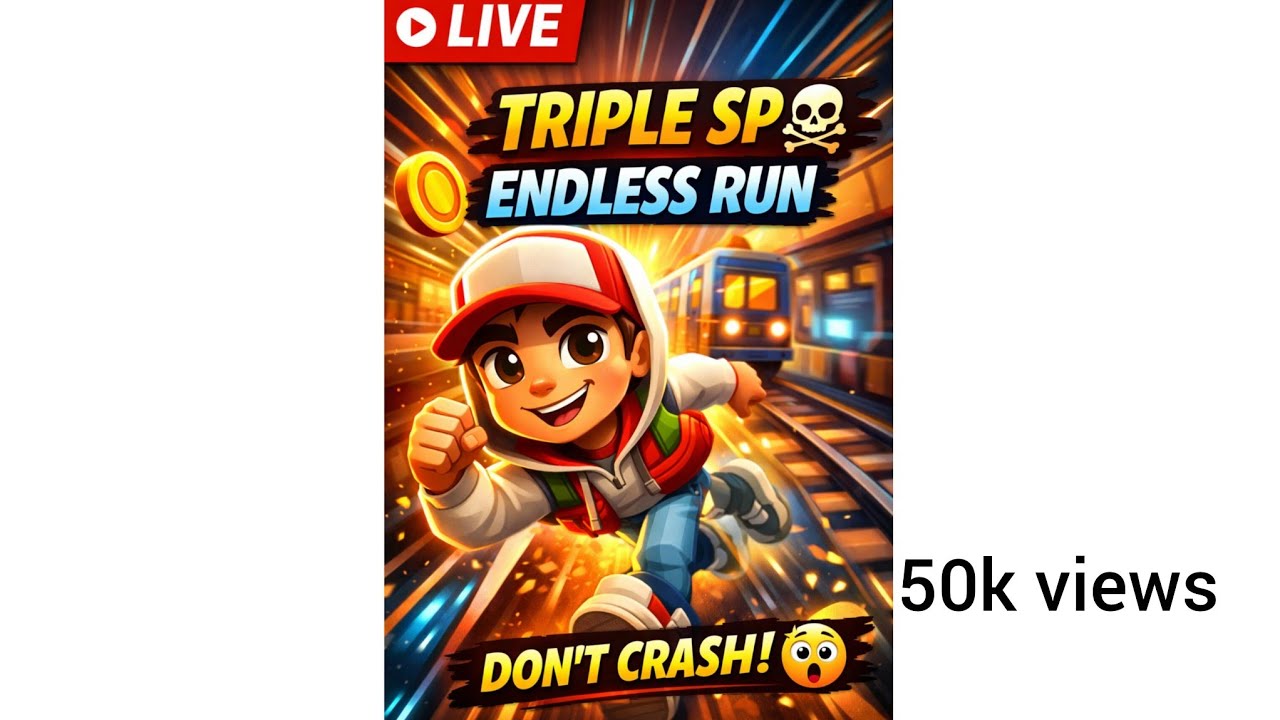 Endless Run 😵😵 50k+ Views