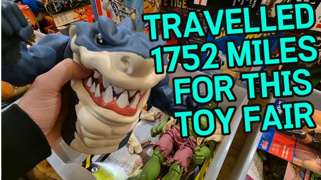 I TRAVELLED 1752 MILES THROUGH 8 COUNTIRES TO GO TOY HUNTING AT THE SANDOWN TOY FAIR. #EUROTOYTRIP