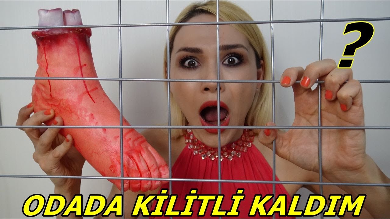 ODADA KİLİTLİ KALDIM CHALLENGE! RUKİYE ÇETİNKAYA