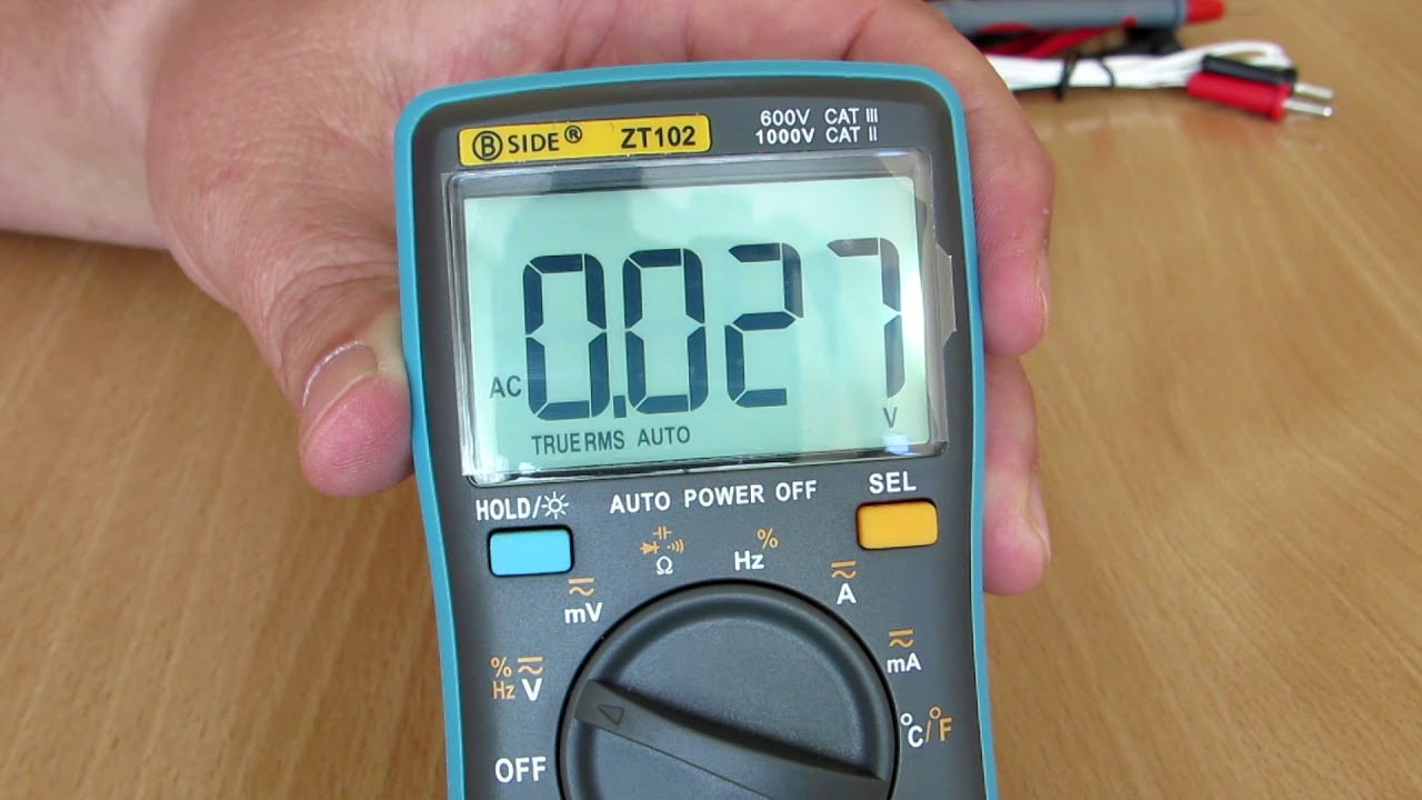 ZT102 Digital Multimeter  -  GREEN