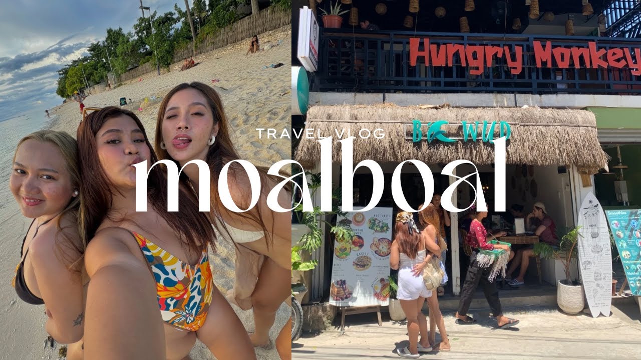 life lately: a quick trip to MOALBOAL 🌊☀️⛱️