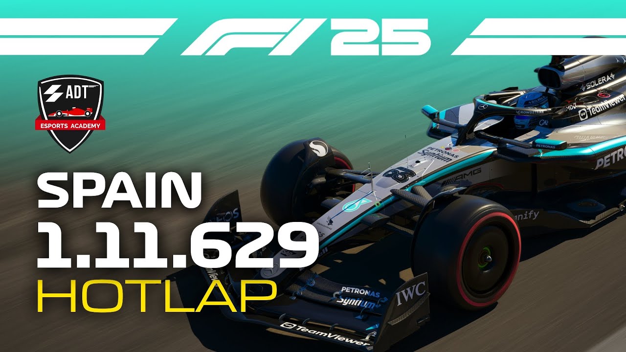 F1 25: SPAGNA Esports Hotlap + Spiegazione Giro 🔊🔊🔊 (1:11:629) - Daniele Haddad 