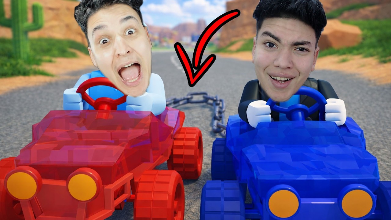 أنا وأصلانو مربوطين ببعض في روبلوكس !! مستحيل نكسب 😭