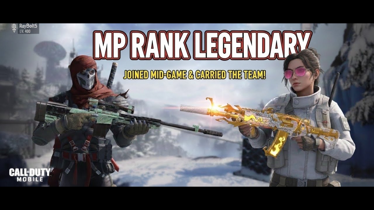 I Joined LATE and Still Carried! 🏆 CODM Ranked Legendary MVP