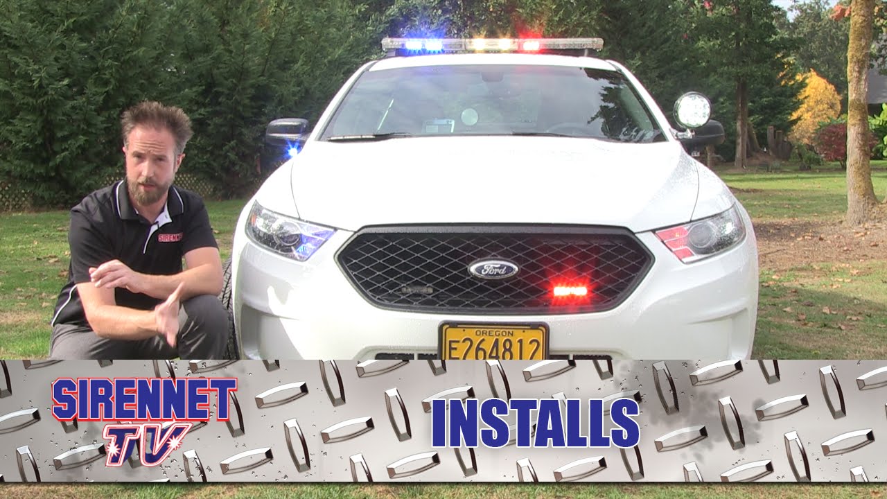 2015 Ford Interceptor Sedan Patrol Vehicle Installation