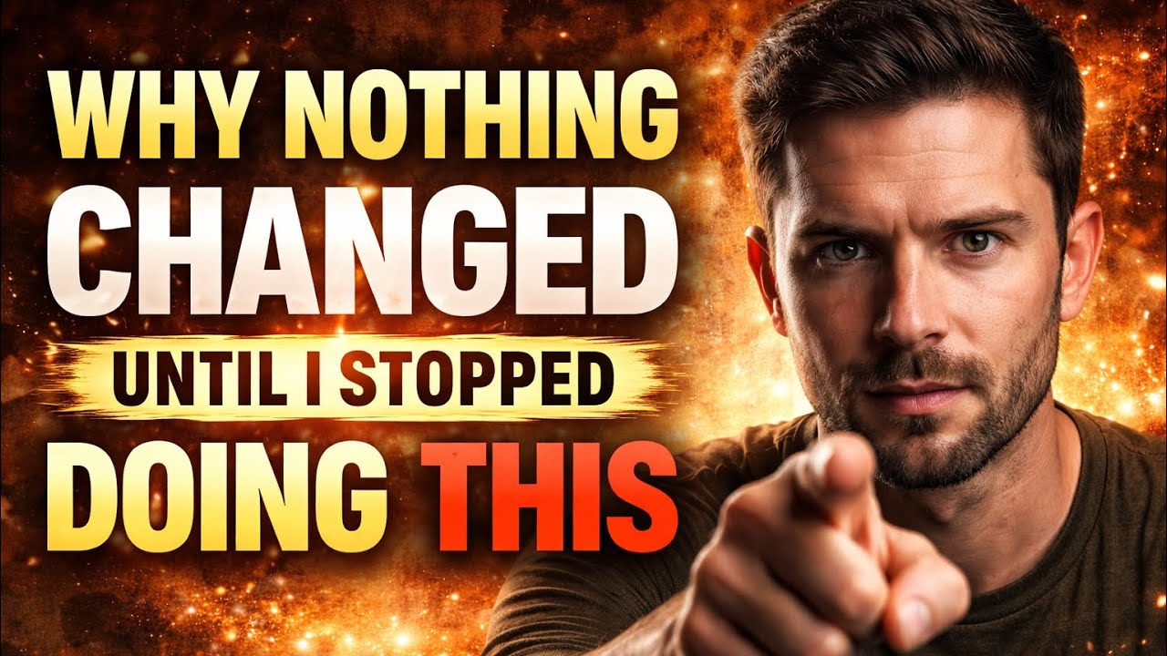This was the thing that changed my life!