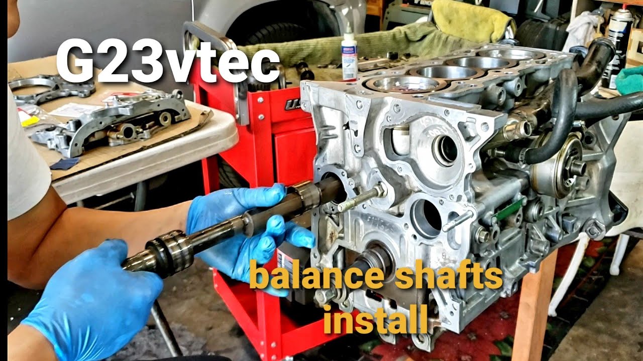 Balance shaft installation. G23vtec episode #11