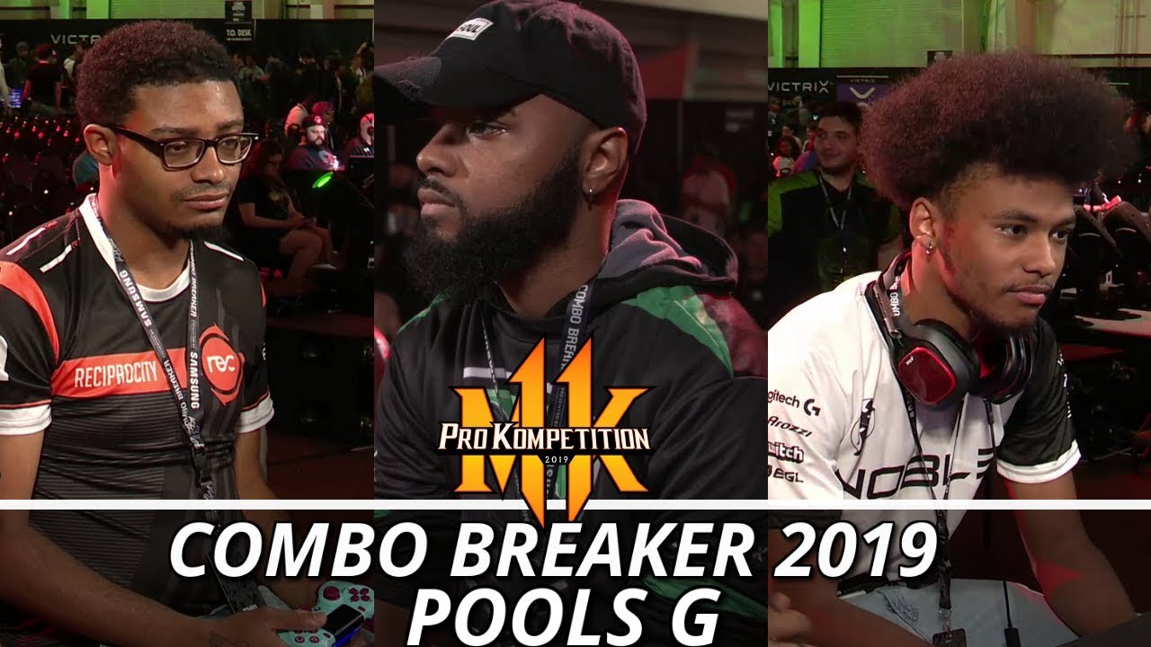 MK11: Combo Breaker 2019 Scar, Punk, Rewind, Pokchop (Pools G)
