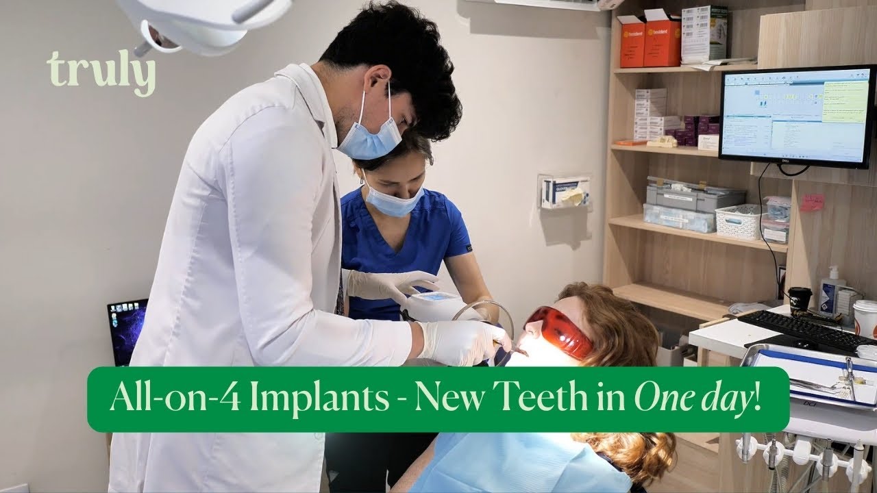 All-on-4 Dental Implants Explained: How We Give You New Teeth in Just One Day!