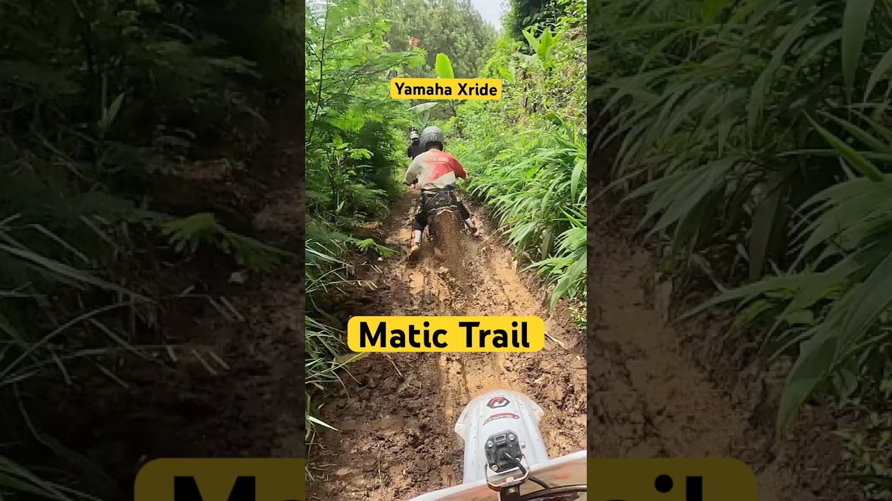 Matic Trail Yamaha Xride #yamaha #matictrail #xride #shorts #short #offroad #trabas #automobile