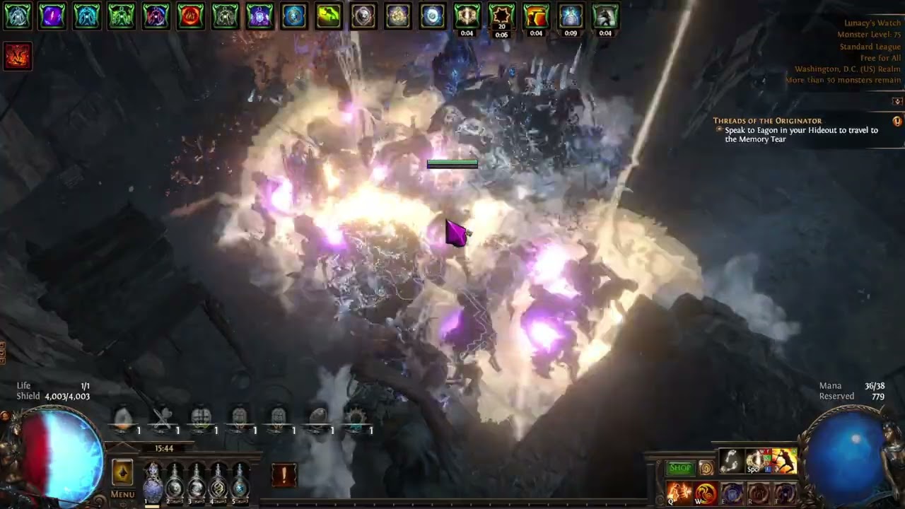 Simulacrum Wave (13-15) With Armour Stacker POE 3.27 STD (Smite)
