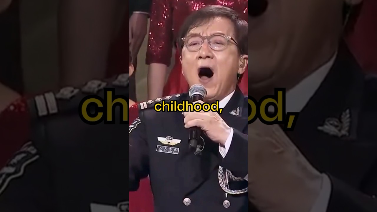 Jackie Chan can SING!?!