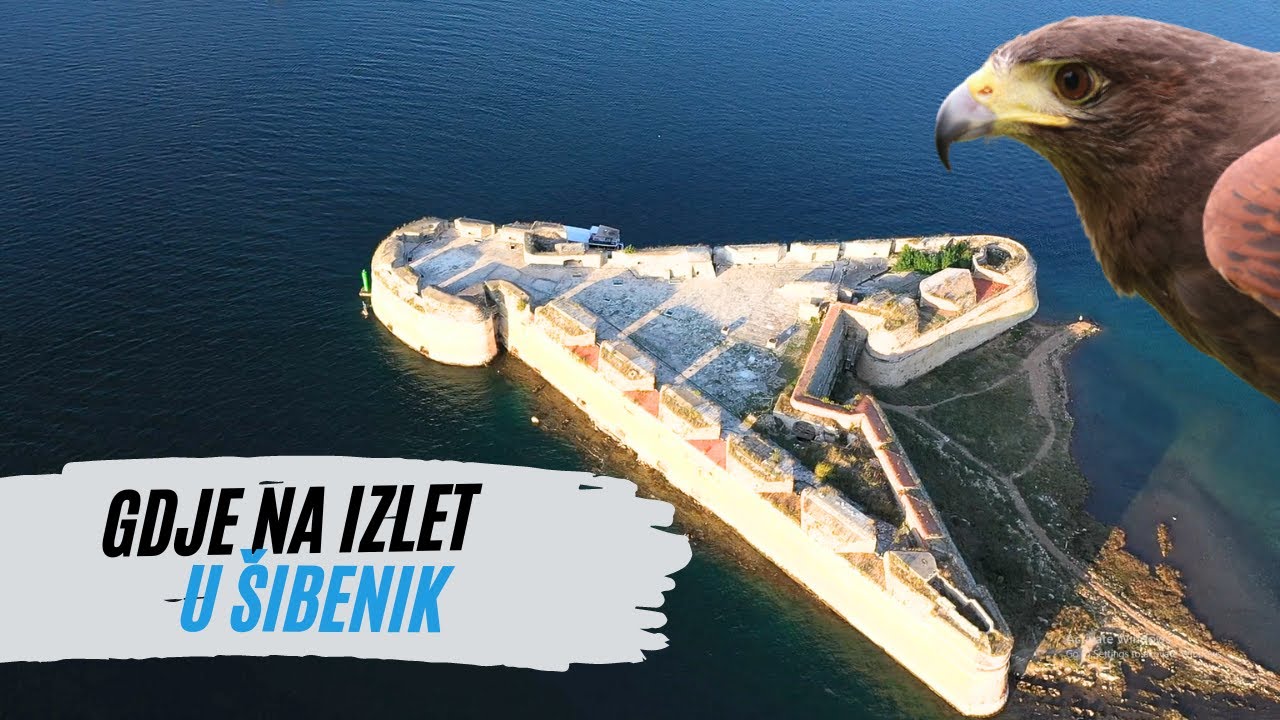 Grad Šibenik, izlet na Tvrđavu Sv. Nikole i Sokolarski Centar