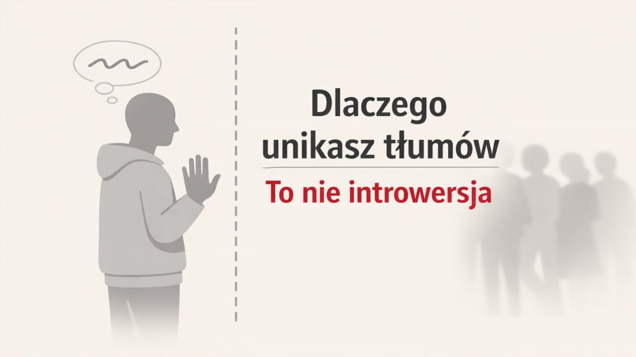Dlaczego naprawdę unikasz tłumów (to nie jest introwersja)