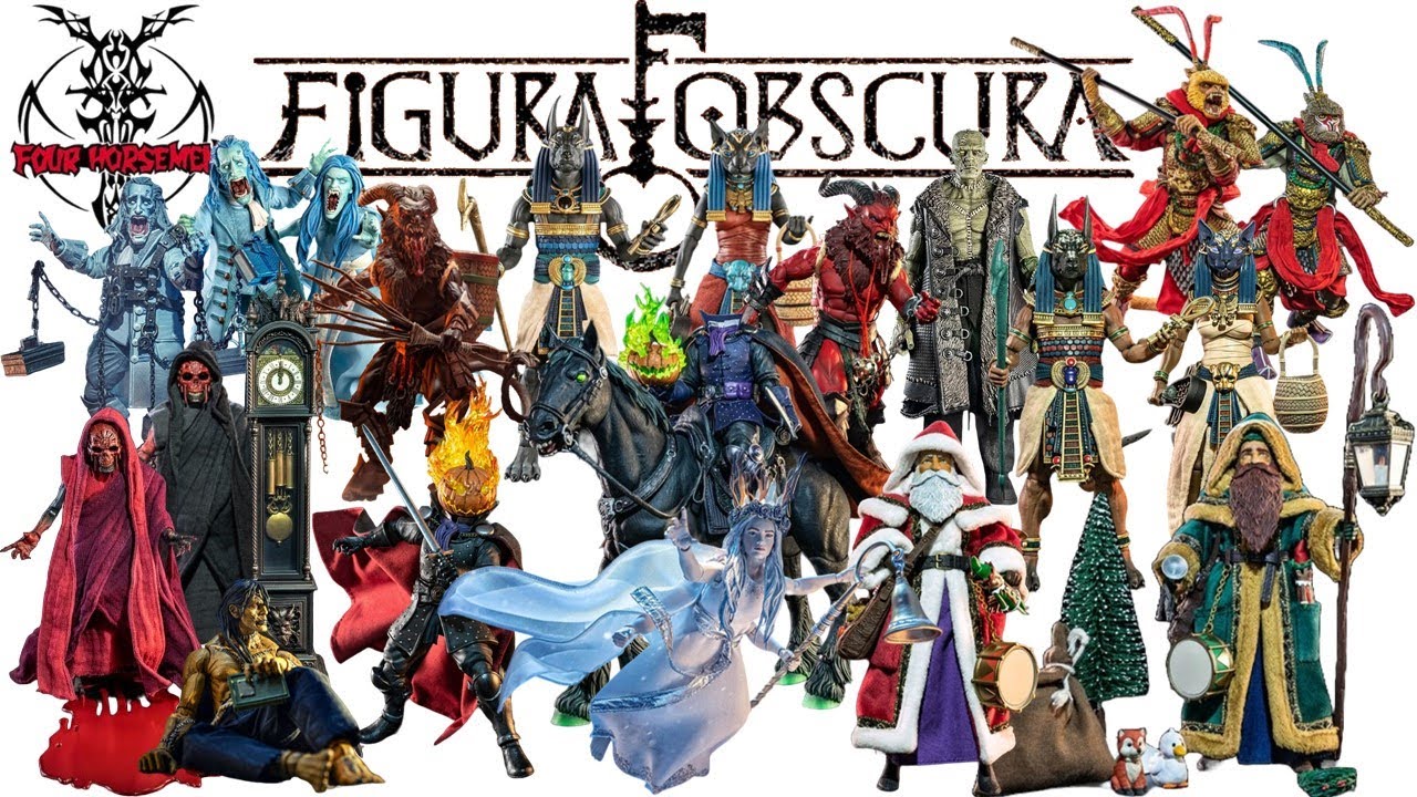 ***see newer video*** Every Four Horsemen Figura Obscura Comparison List