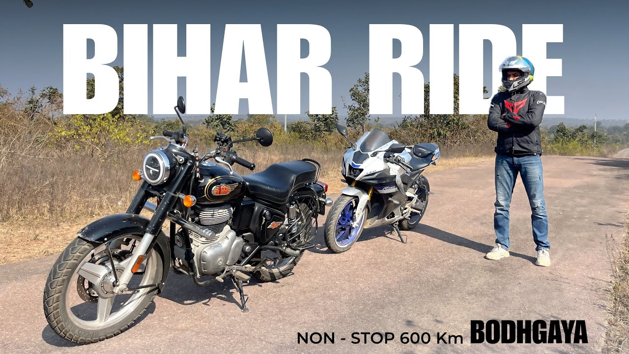 BODH GAYA BIHAR 🛕 | Non Stop 600 KM Bike Ride Experience