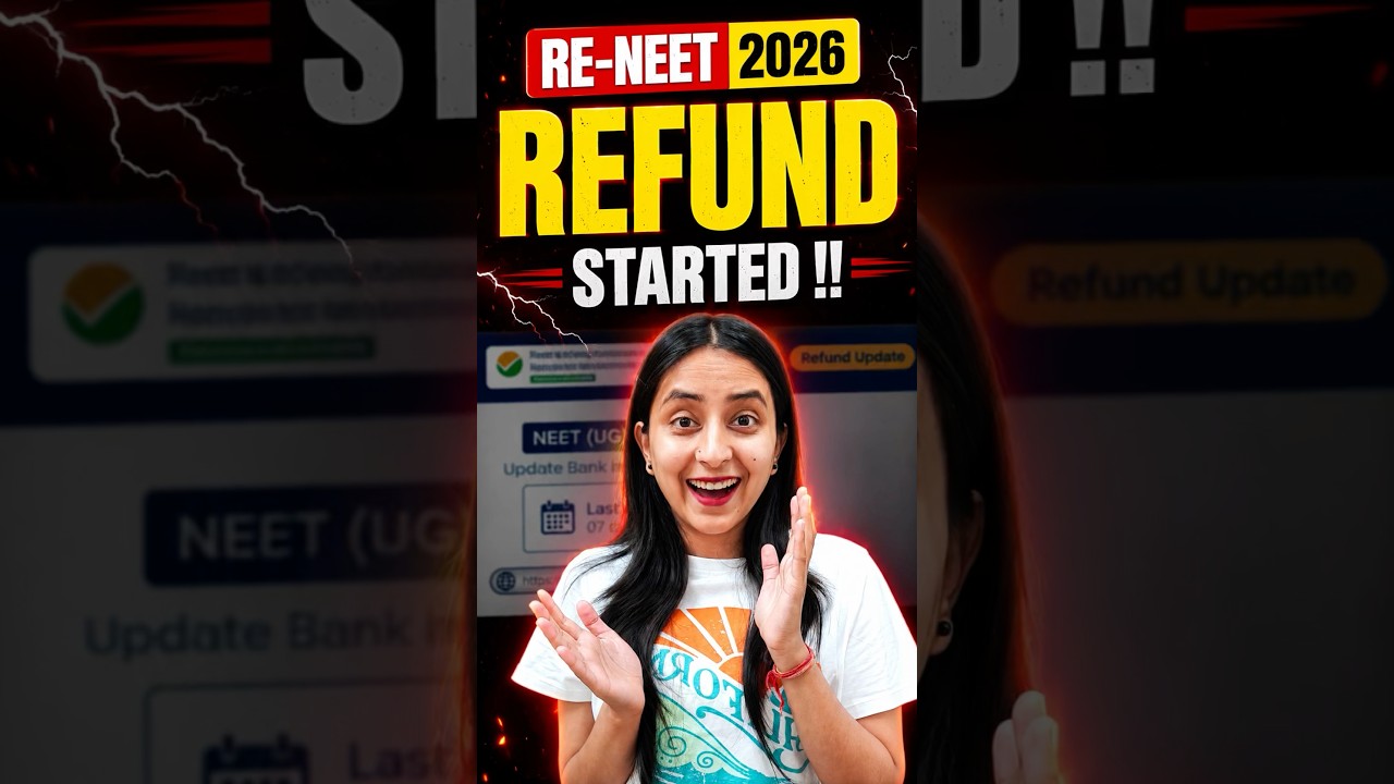 REFUND Started 🔥 | RE-NEET 2026 | BIG UPDATE 🤩 #reneet2026 #nta #refund #latestnews #trending