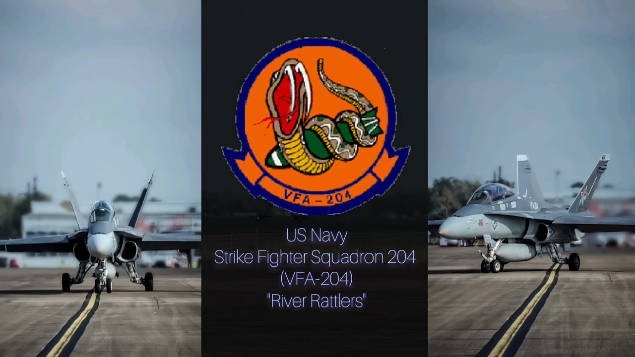 F/A-18 Legacy Hornets from VFA-204 "River Rattlers" know where to find the best food. +NASA Bonus