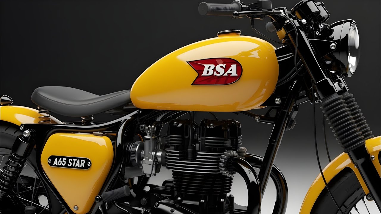 🔥 Pierwsze spojrzenie na model BSA A65 Star z 2026 roku! | Nadchodząca brytyjska legenda w końcu ...