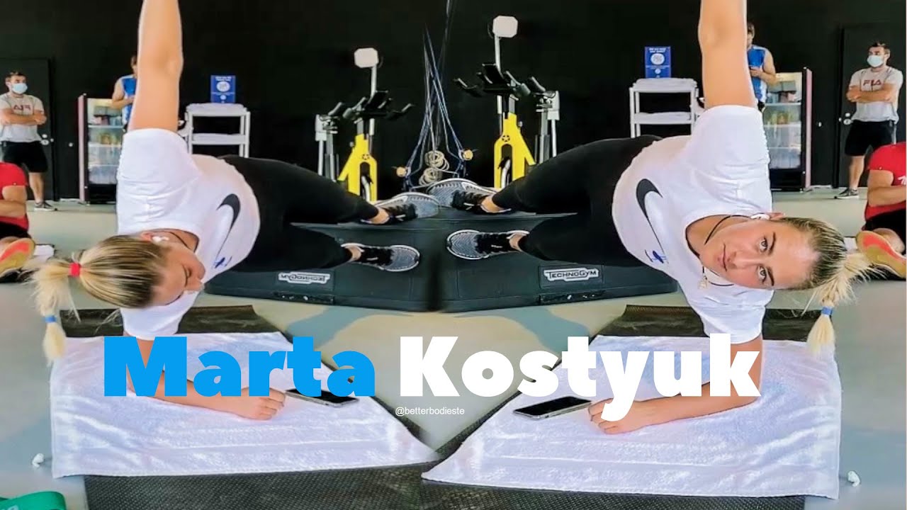 Marta Kostyuk Instagram Workout