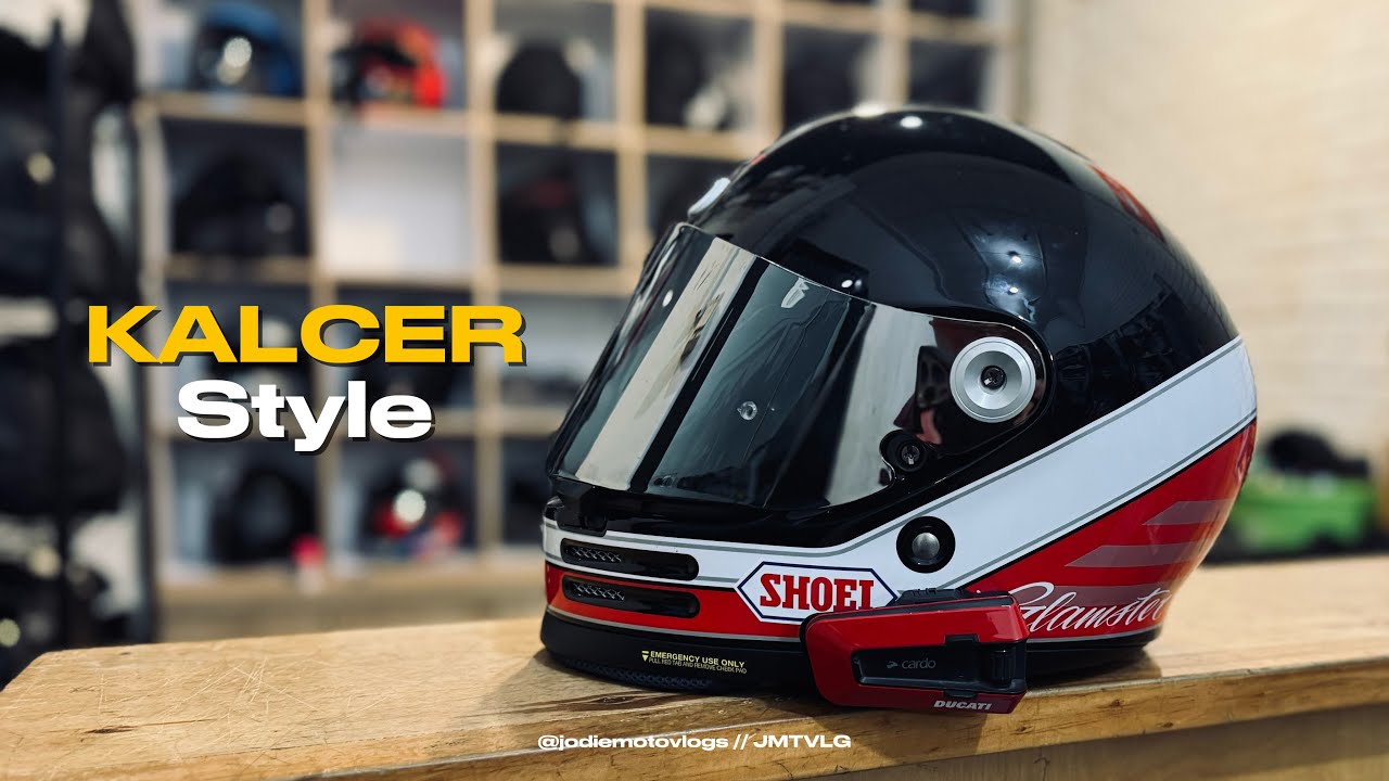 Helm KALCER Safety dan Stylish ! | Shoei Glamster 🔥