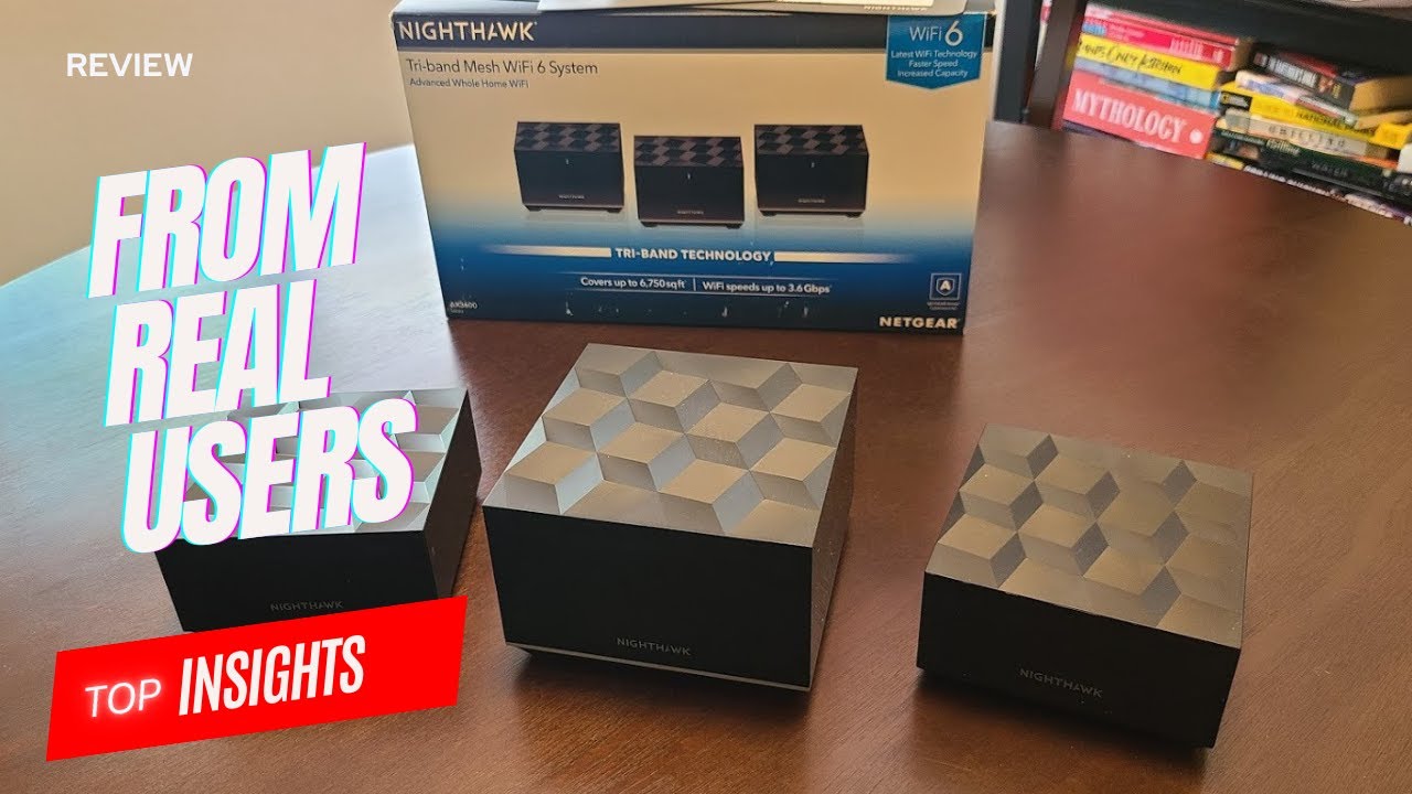 the NETGEAR Nighthawk MK93S Whole Home Mesh WiFi 6E System  | Important details