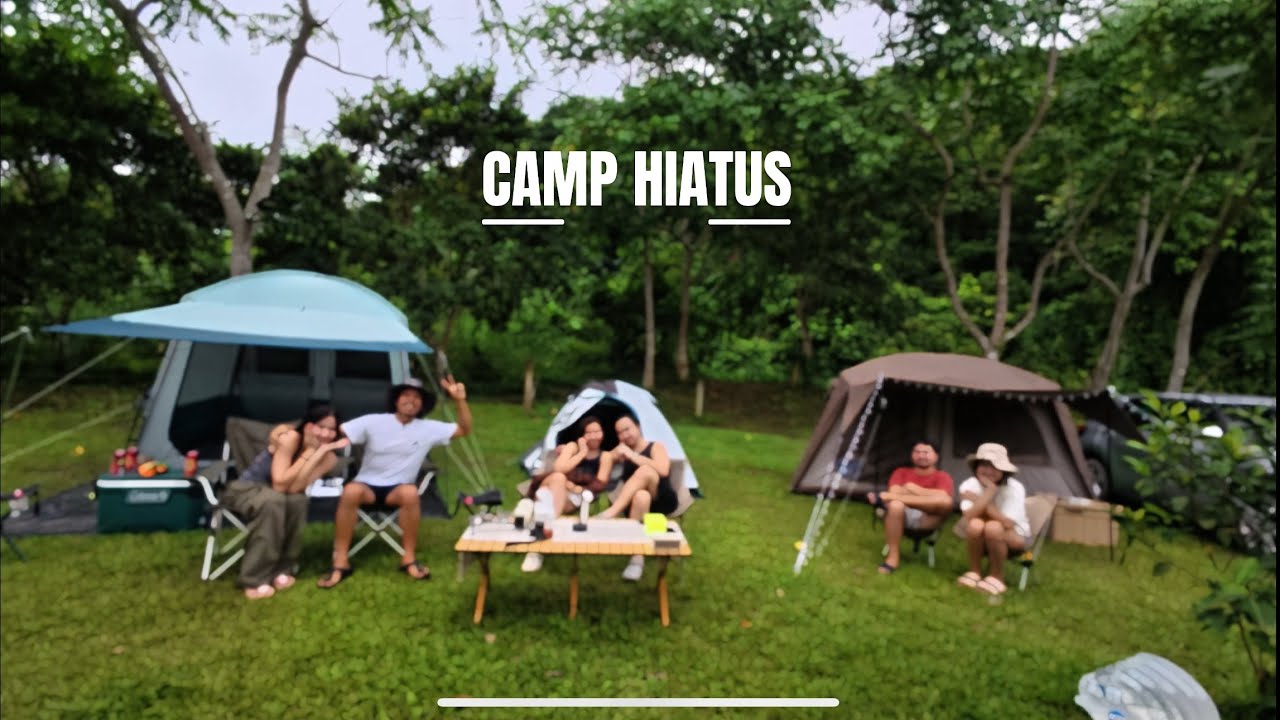 camping with friends  | peak convenience at Camp Hiatus -`♡´- Tanay, Rizal