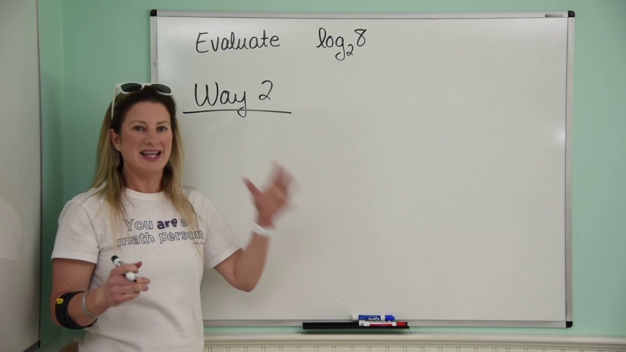 Evaluate Log base 2 of 8