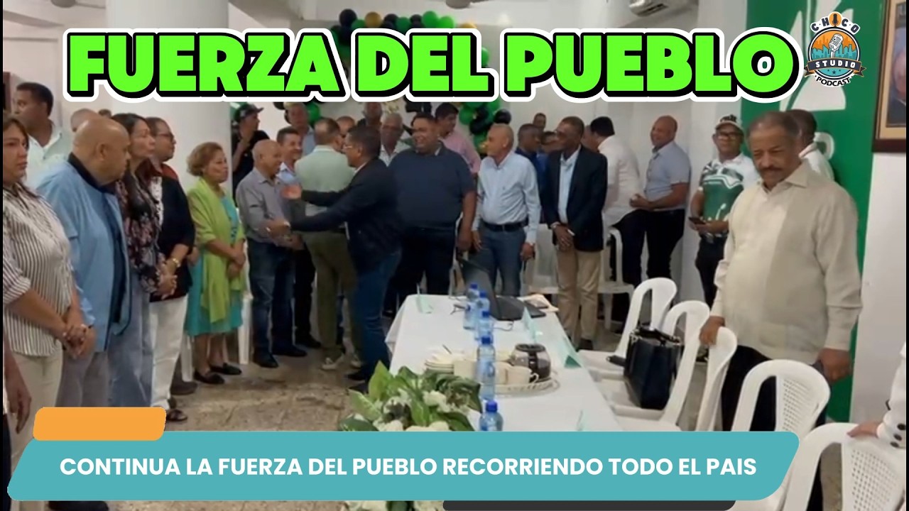 ESTO HIZO LA FUERZA DEL PUEBLO EN RD