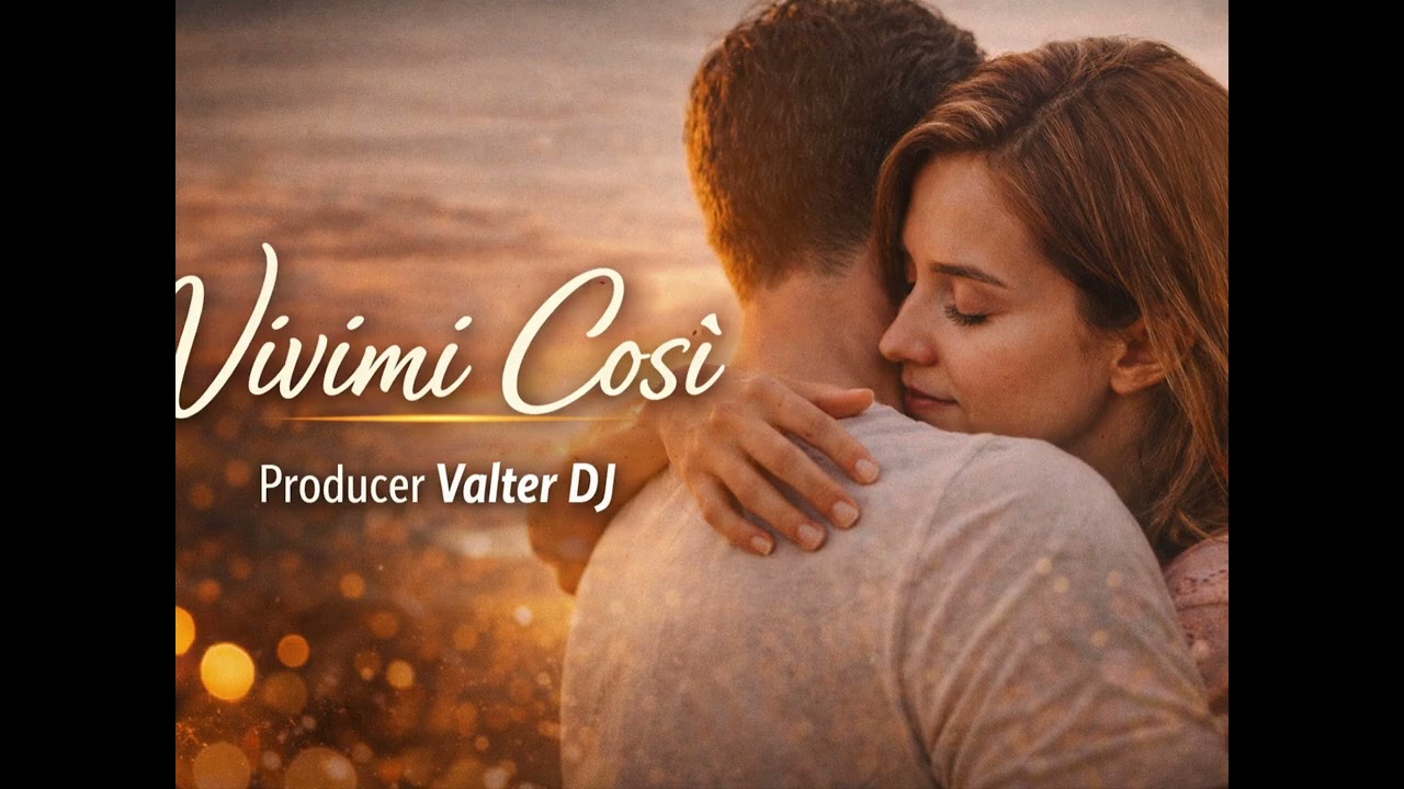 Vivimi Così ❤️ | Canzone Pop Romantica Italiana | Producer Valter DJ