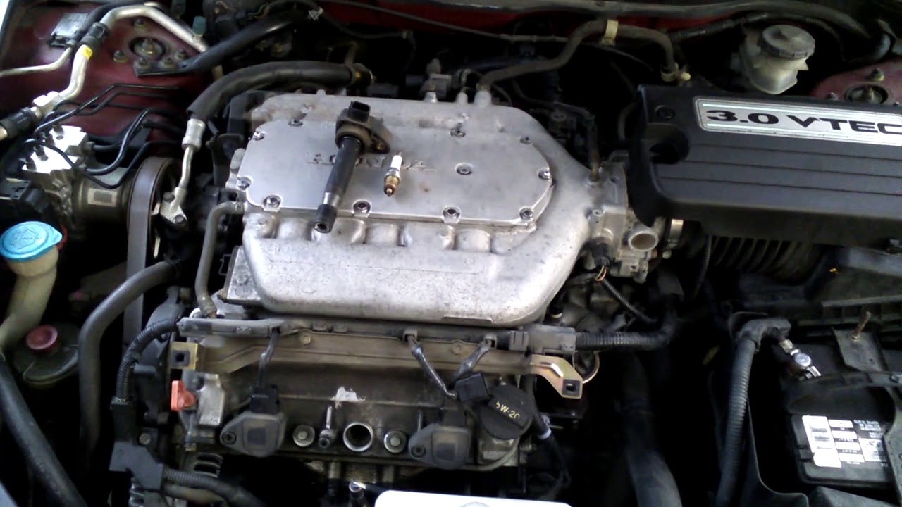 Honda Accord 2003  V6 Cambio de Bujias