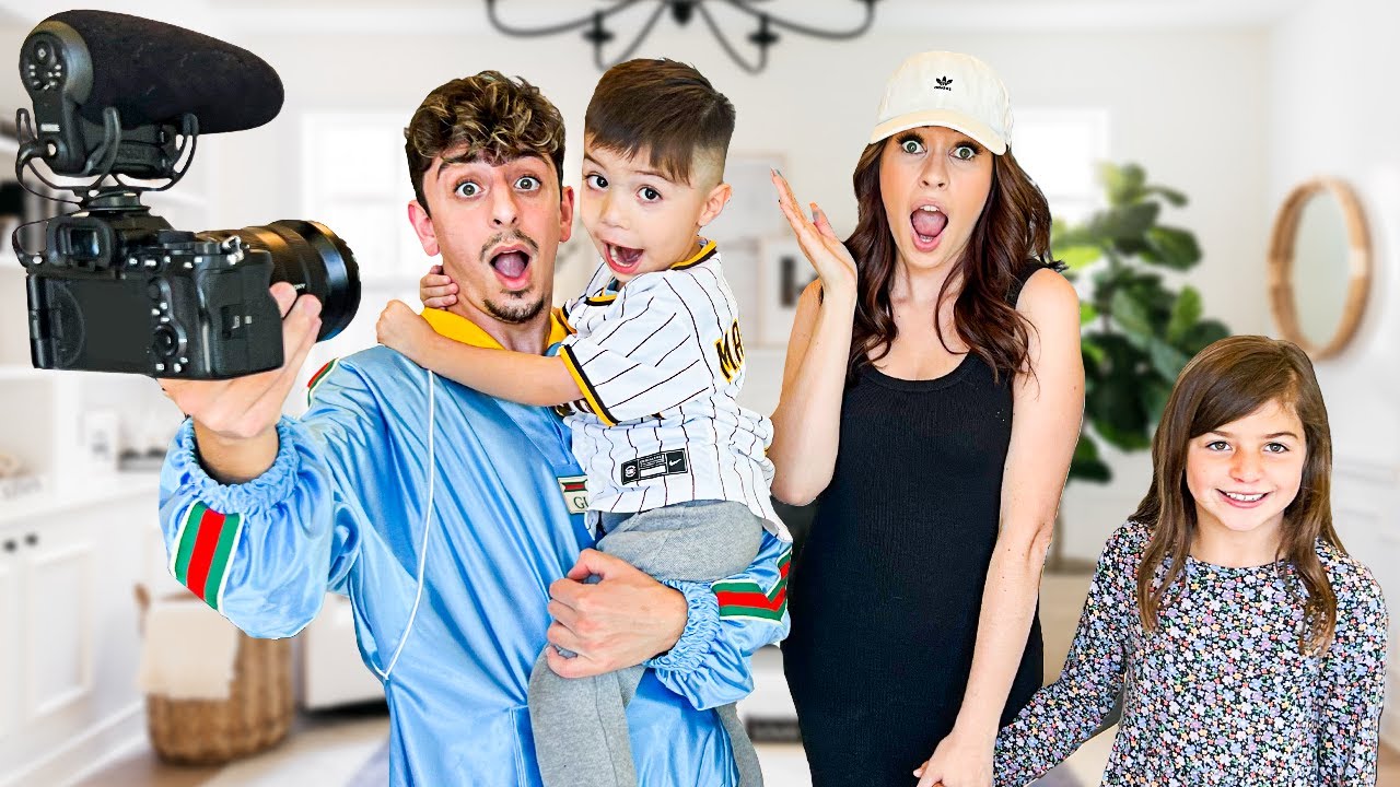 WE STARTED A FAMILY CHANNEL FOR A DAY!! (w/ Kaelyn)