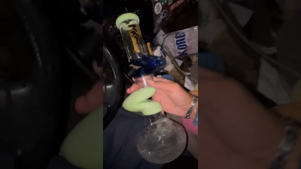Come Clean the Wavy MK100 Bong With Me!!!! (Rig #11) #chill #cleanwithme #visualasmr