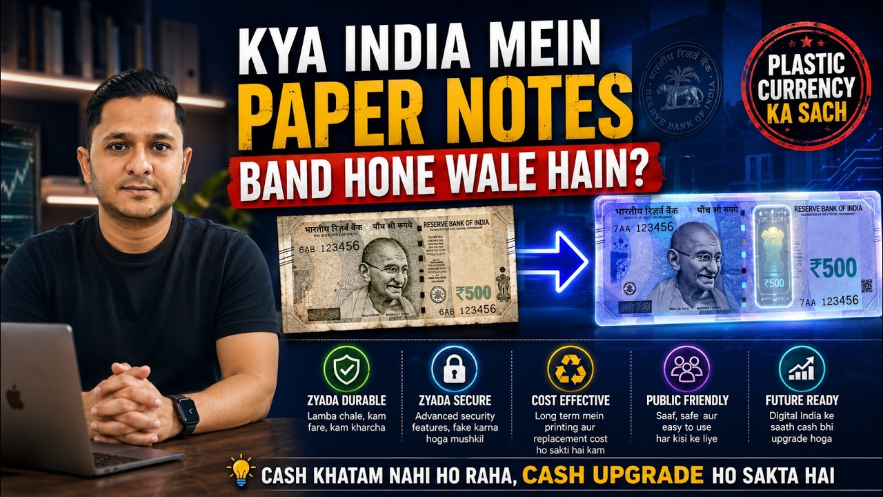 Paper Notes Band Hone Wale Hain? Plastic Currency Ka Sach | RBI Polymer Notes Explained