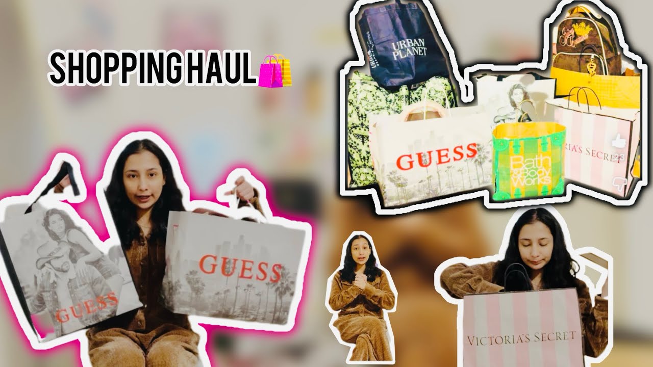 Best Brand Haul Ever! 💖 Victoria’s Secret | Guess | Urban Planet | Jordans #shopping #brands 