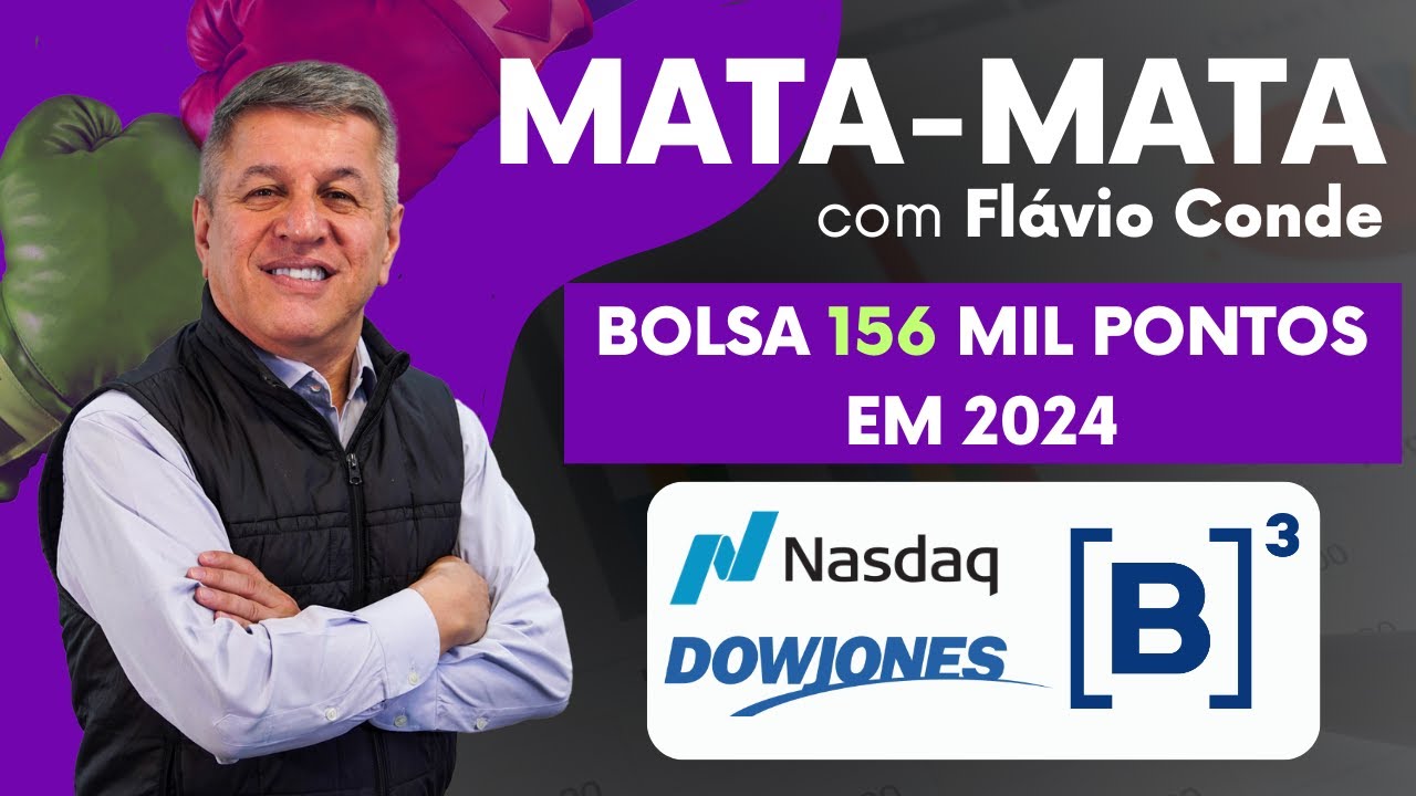 Bolsa 156 mil pontos em dezembro de 2024