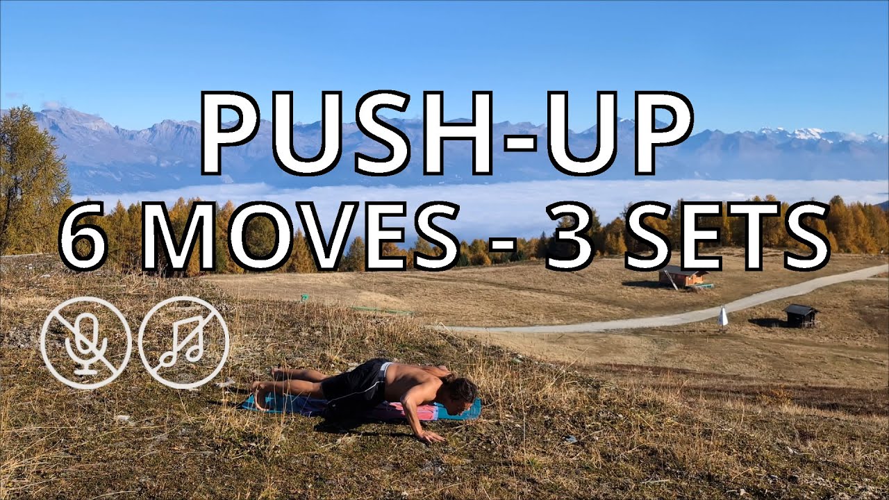 10 Min PUSH-UP Challenge 💪 6 Moves, 3 Sets — Let’s Go!