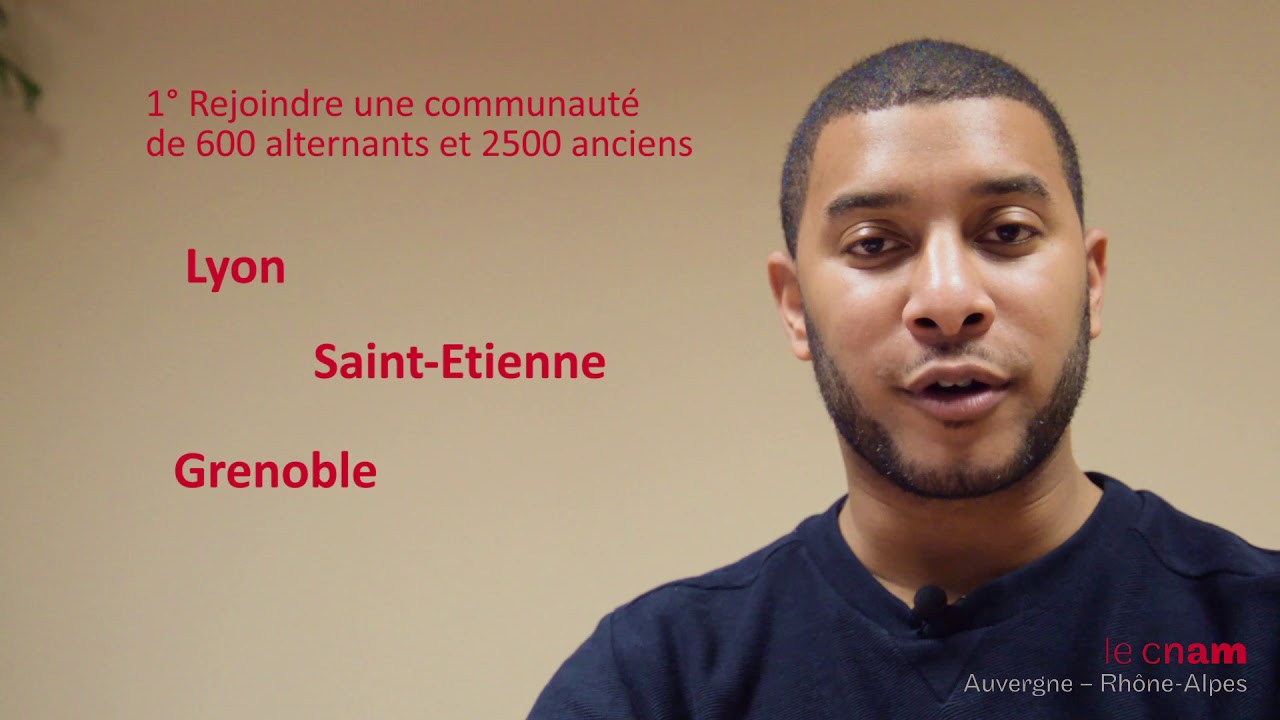 L'Alternance au Cnam Auvergne - Rhône-Alpes