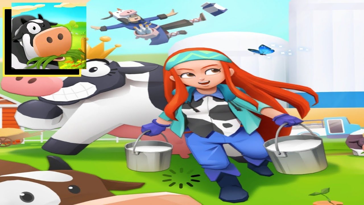 👨‍🌾 MILK FARM TYCOON 🐄 GAMES ANDROID/IOS [GAMEPLAY WALKTROUGH] PART #1