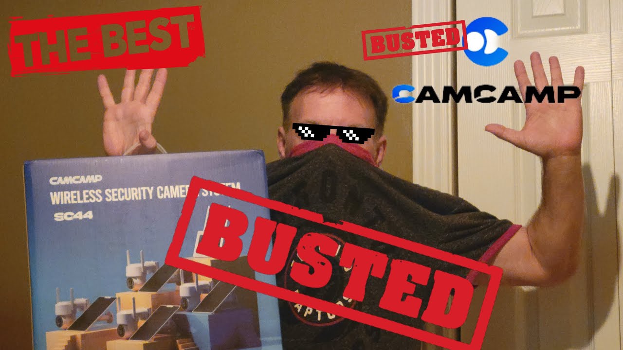 Лучшая система камер видеонаблюдения 2K PTZ ... Camcamp SC44 --- LGH