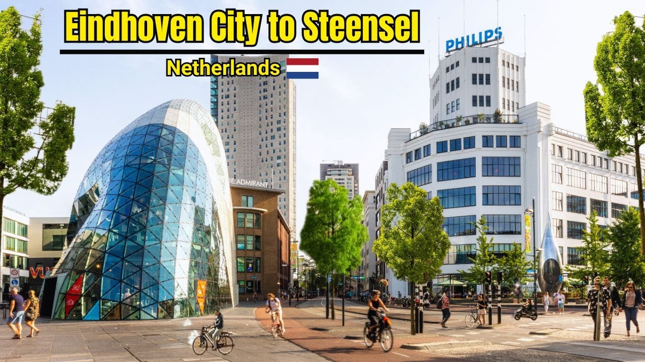 E-biking 🇳🇱: Eindhoven to Steensel The Netherlands - 4K HDR | Eindhoven 2024