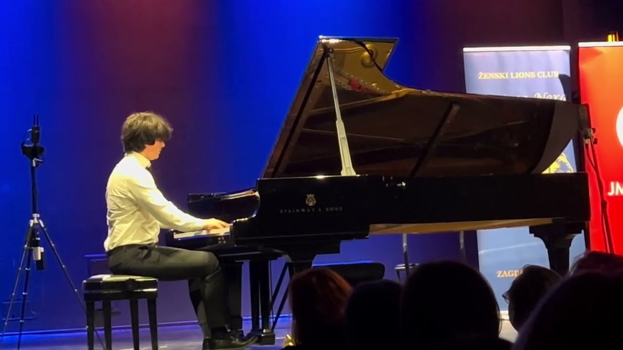Matej Božić - Laureati natjecanja Lions Grand Prix. Mala dvorana V.Lisinski 03.02.2026.