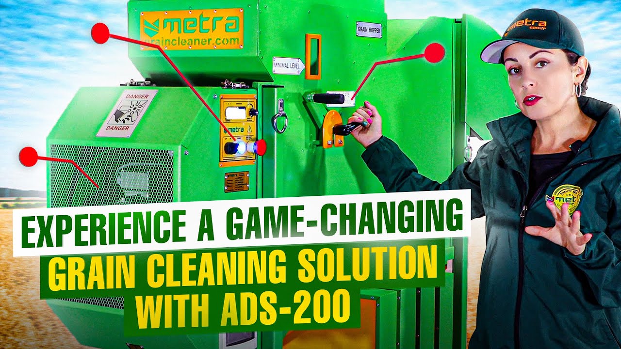 Cleaning Grains Has Never Been Easier: ADS-200 Review and Demonstration